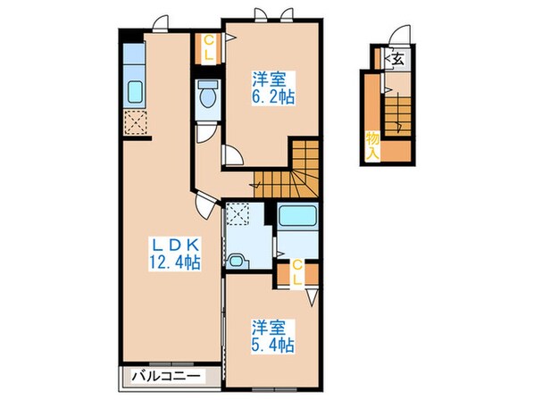 グラシオッソの物件間取画像